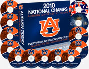 Auburn 2010 Football DVD Collection